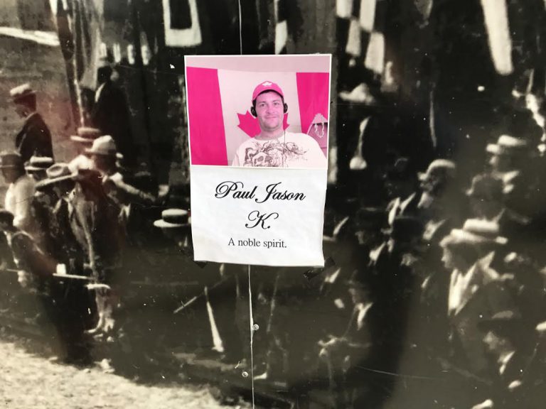 Memorial appears in Nelson after sudden death