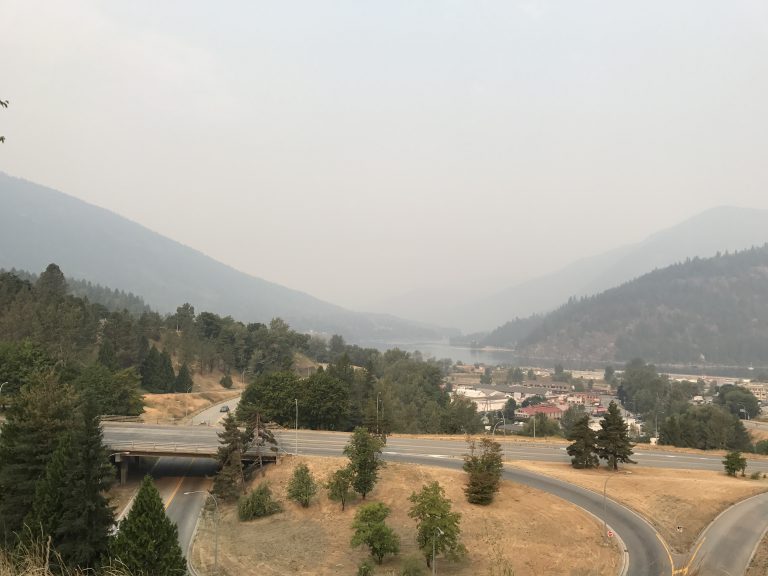 Nelson smoke worst in BC interior