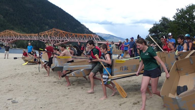 Cardboard kayak race returns to Nelson
