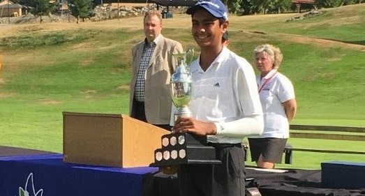 Nic Jenner ties for 6th at juvenile golf championship