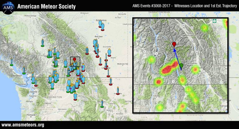 Kootenay fireball probably left meteorites, expert says