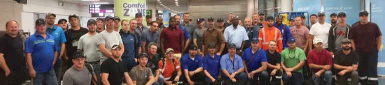 Local Fortis BC employees help with Hurricane Irma recovery