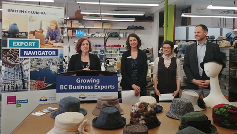 Mungall announces funds to help small business go abroad