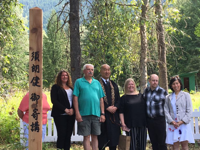 Ceremony held as Slocan Japanese memorial site gets new monument