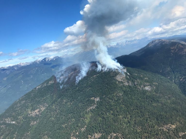 RDCK issues Evacuation ALERT for 305 properties near Talbot Creek Wildfire