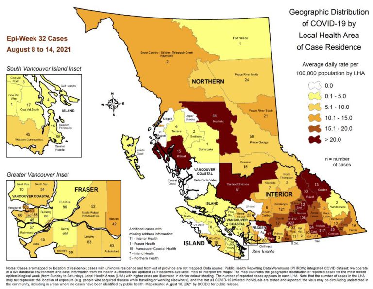 COVID-19 cases climb in the West Kootenay