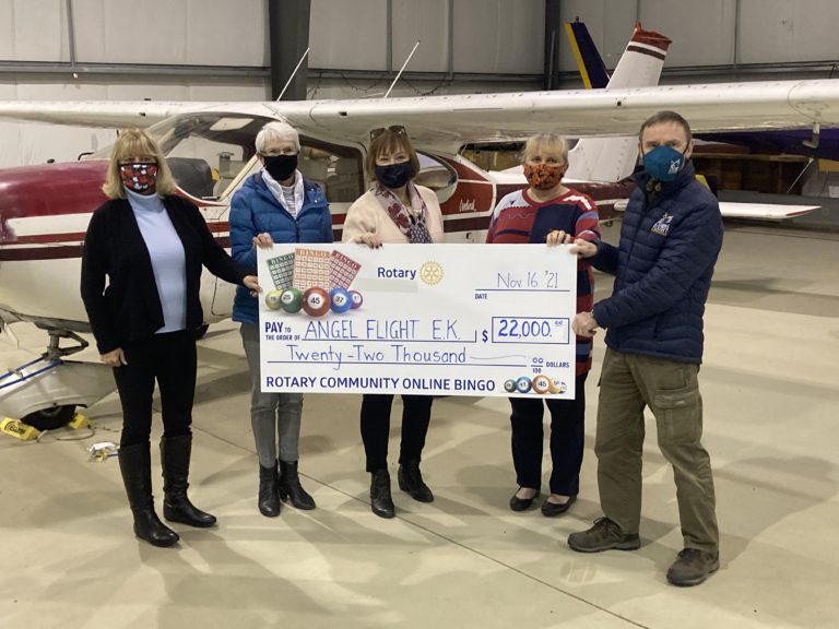 $22,000 donated to Angel Flight East Kootenay