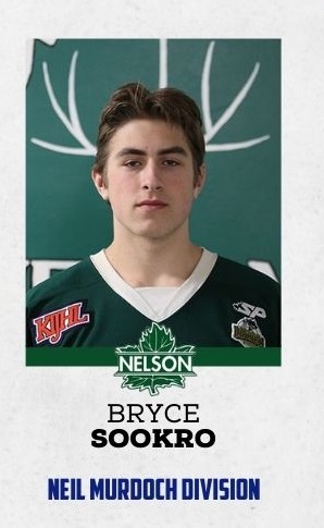 Bryce Sookro named Murdoch Division rookie of the year