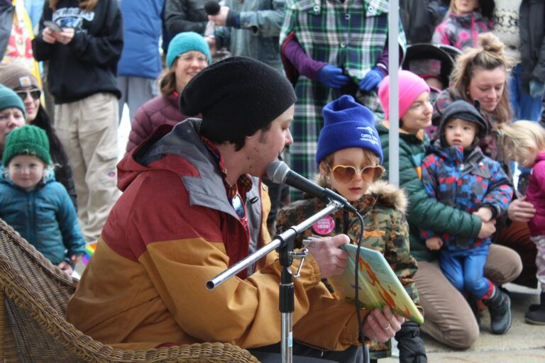 Drag Storytime kicks off in front of Nelson city hall despite threats