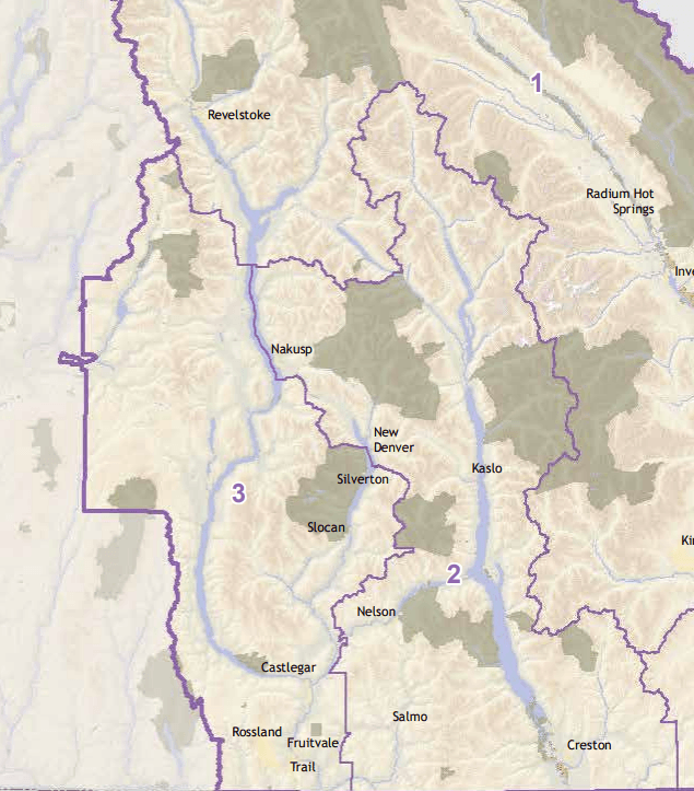 Report keeps Nelson-Creston boundary and name changes