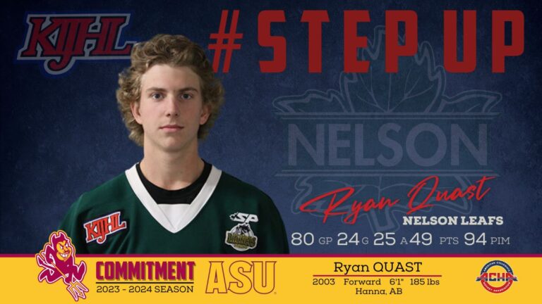 Leafs’ Quast commits to Arizona State