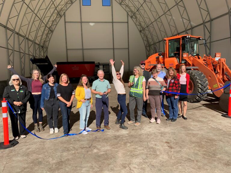 Regional composting facility opens near Salmo