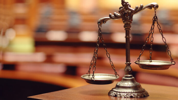 This is a photo of justice scales.