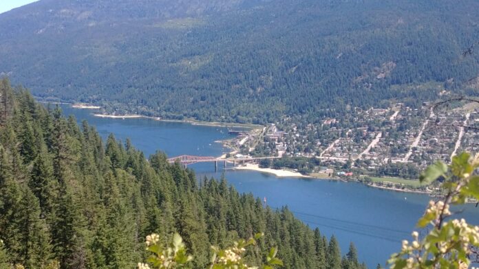 This is a photo of the west arm of Kootenay Lake