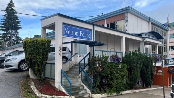 This is a photo of the Nelson Police Department office.