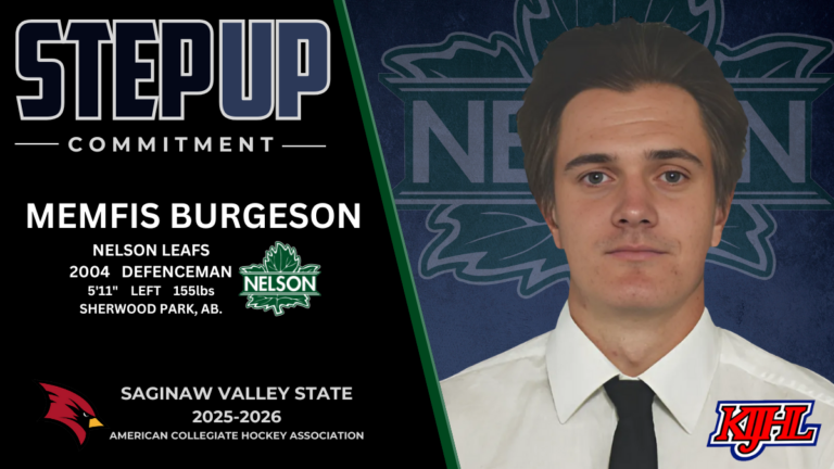 Leafs’ Burgeson to play for ACHA’s Saginaw Valley State