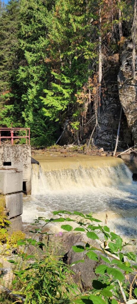 This is a photo of the Slocan water system