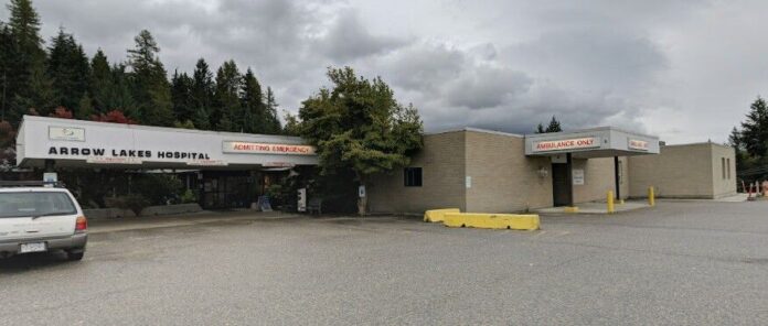 This is a Google Street view photo of the Arrow Lakes Hospital in Nakusp