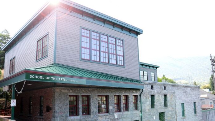 This is a photo of the Kootenay Studio Arts building in Nelson